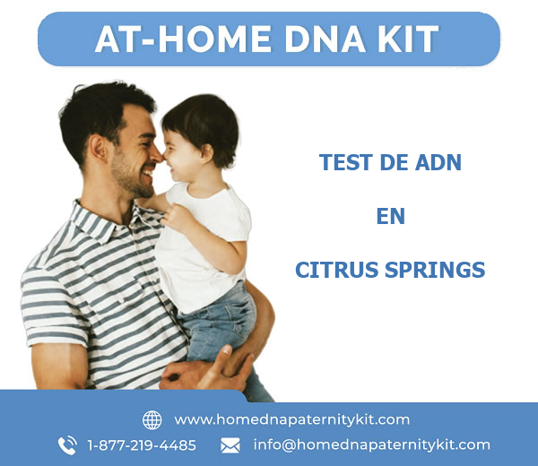 Test de ADN en Citrus Springs
